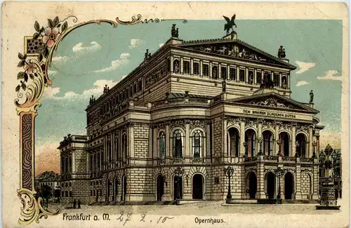 Frankfurt - Litho -246044