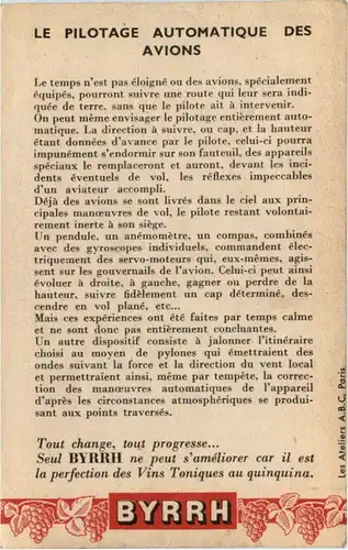 Werbekarte BYRRH -221008