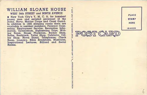 New York - William Sloane House YMCA -281134