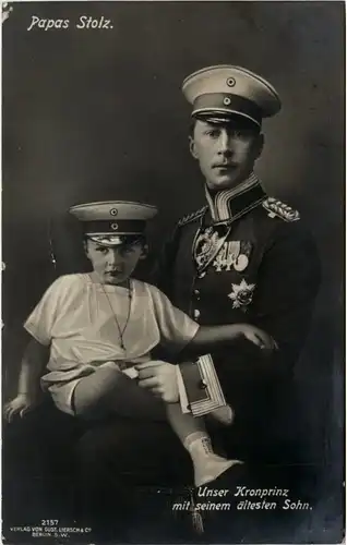 Unser Kronprinz mit seinem ältesten Sohn -221794