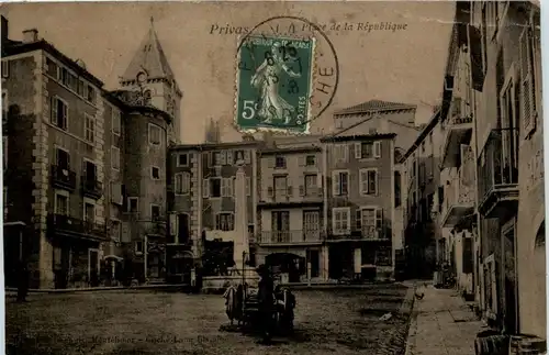 Privas - Place de la Republique -220982