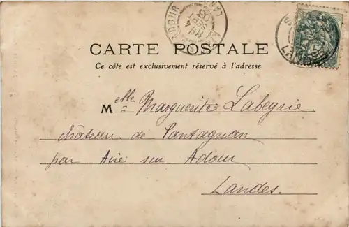 Facteur dans la Grande Lande -221102