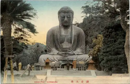 Daibutsu Kamakura - buddha- sent to Switzerland 1925 -221638