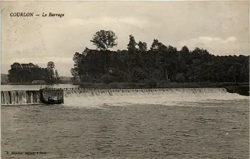 Courlon - Le barrage -221056