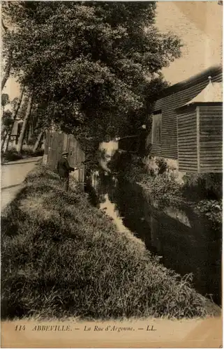 Abbeville - La rue d Argonne -221312