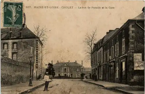 Cholet - La rue de Paradis -220848