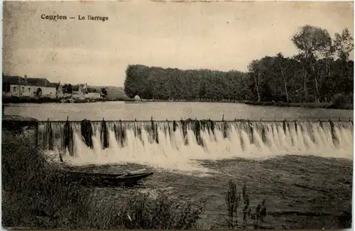 Courlon - Le barrage -221058