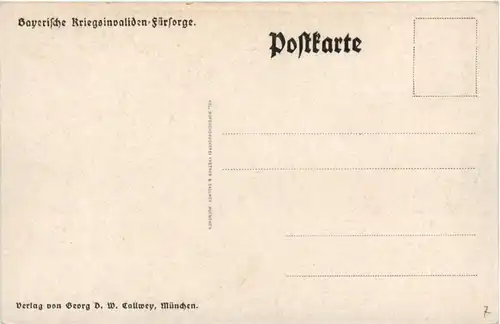 Bayrische invaliden Vorsorge 1915 -222752