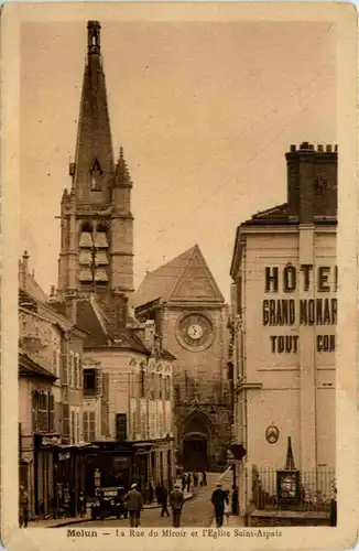 Melun - La rue du Miroir -221260