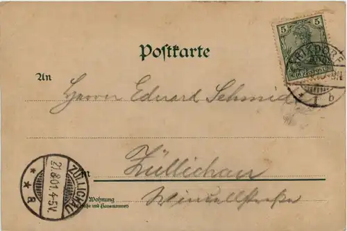 Gruss aus rixdorf - Litho -222174