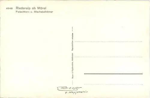 Riederalp ob Mörel -221436