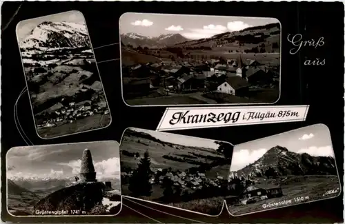 Gruss aus Kranzegg im Allgäu - Rettenberg -221362
