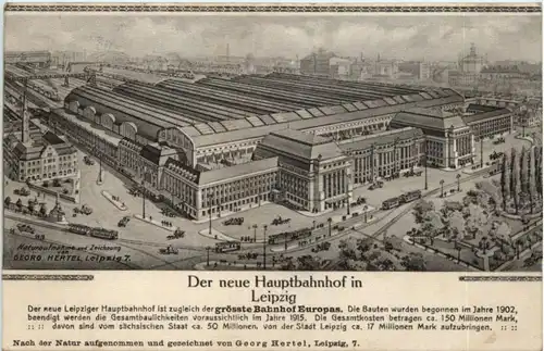 Leipzig - Der neue Hauptbahnhof -221856