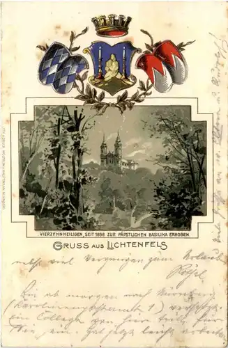 Gruss aus Lichtenfels - Litho -223182