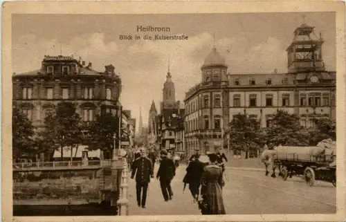 Heilbronn - Blick in die Kaiserstrasse -223262