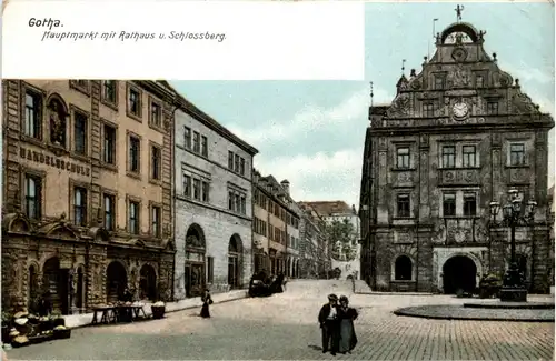 Gotha - Hauptmarkt -223356