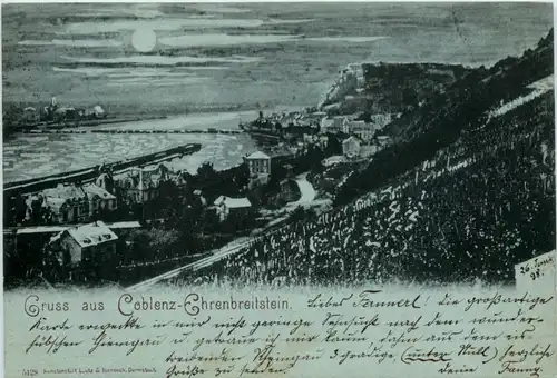 Gruss aus Koblenz Ehrenbreitstein -247998