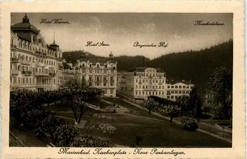 Marienbad - Kirchenplatz -248296