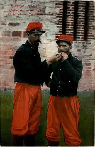 Gefangene Franzosen -222942