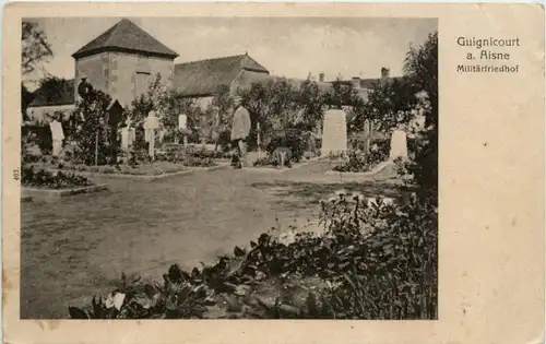 Guignicourt a Aisne - Militärfriedhof -223330