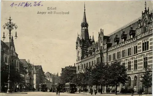Erfurt - Anger mit hauptpost -223370