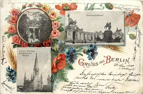 Gruss aus Berlin - Litho -223046