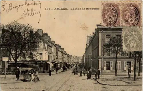 Amiens - La Rue de Beauvais -221214