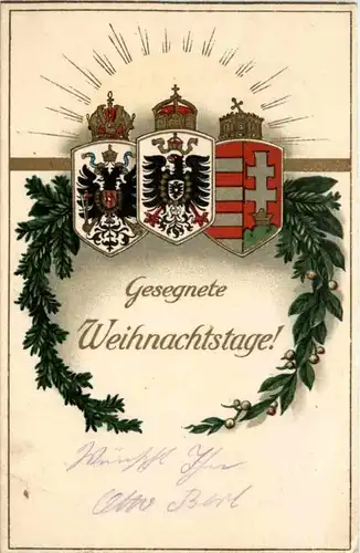 Gesegnete Weihnachten - Feldpost -222810