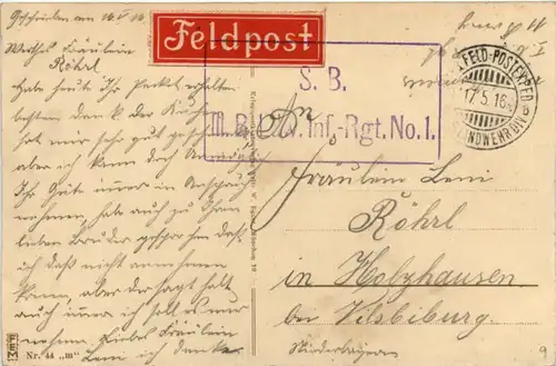 Strassenbild - Feldpost -222976