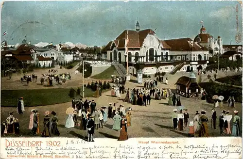 Düsseldorf - Haupt Weinrestaurant 1902 -223486