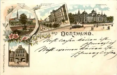 Gruss aus Dortmund - Litho -223570