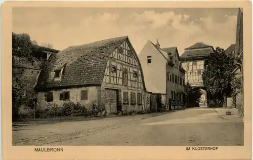 Maulbronn - Im Klosterhof -223244