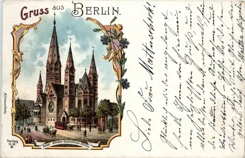 Gruss aus Berlin - Litho -223040