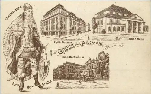 Gruss aus Aachen - Karl der Grosse -224434