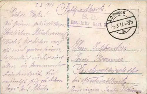 Metz - Hauptwache - Feldpost -221846