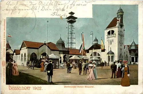 Düsseldorf 1902 - Dortmunder Actien Brauerei -249152