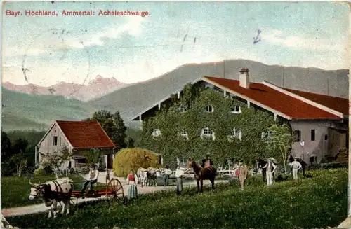 Ammertal - Acheleschwaige - Feldpost -223664