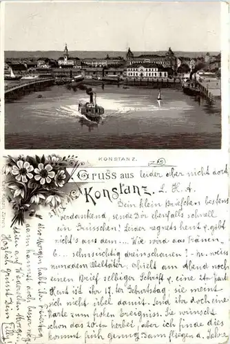 Gruss aus Konstanz - Litho -224096