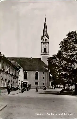 Marquartstein - Dorfstrasse Plattling- Pfarrkirche -223662