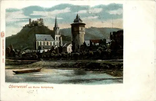 Oberwesel und Ruine Schönburg -223722