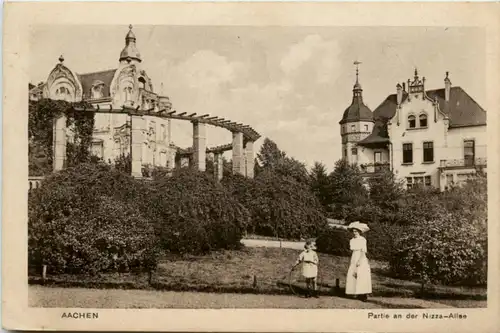 Aachen - Partie an der Nizza Allee -224944