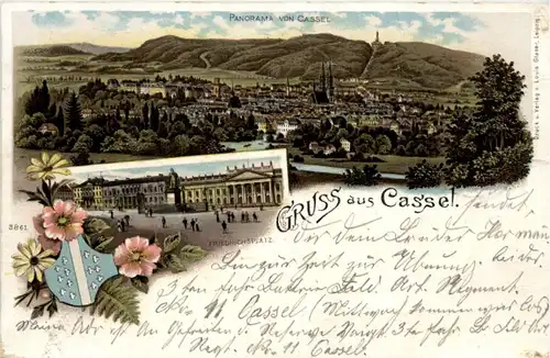 Gruss aus Kassel - Litho -223552