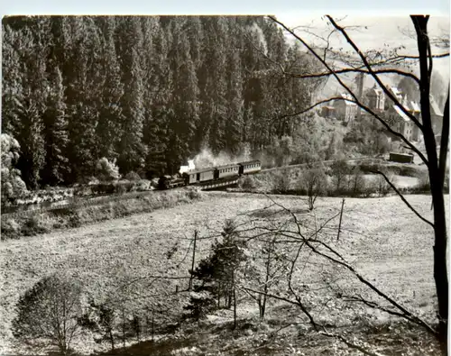 Schmalspurbahn Wolkenstein - Jöhstadt -223938