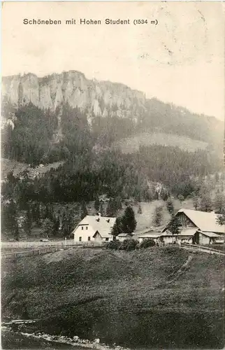 Mariazell/Steiermark - Schöneben mit Hohen Student -308132