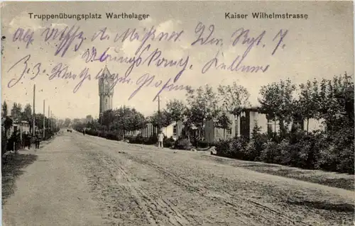 Truppenübungsplatz Warthelager - Kaiser Wilhelmstrasse -224392