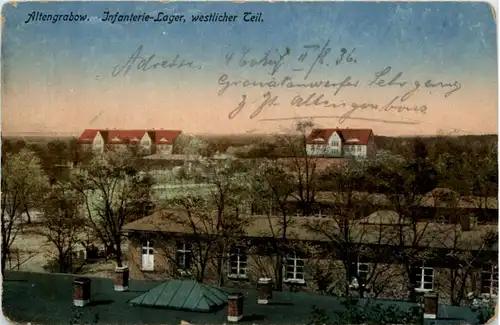 Altengrabow - Möckern - Infanterie Lager -222778