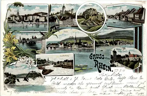 Gruss vom Rhein - Laufenburg - Stein - Schaffhausen - Rheinfelden -224784