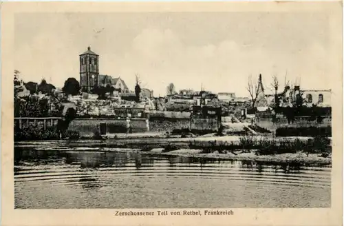 Rethel - zerschossener Teil -224346