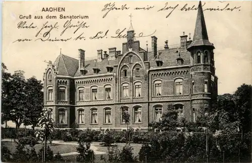 Aachen - Gruss aus dem Sanatorium -224982