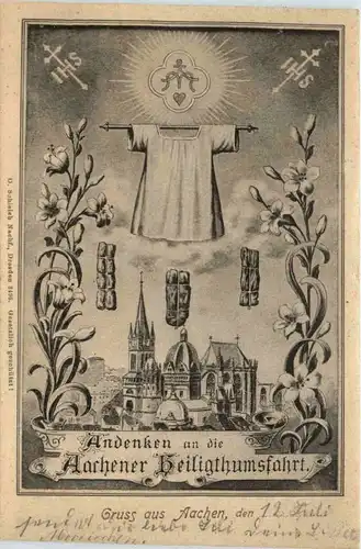 Aachen - Andenken an die Aachener Heiligthumsfahrt -224956